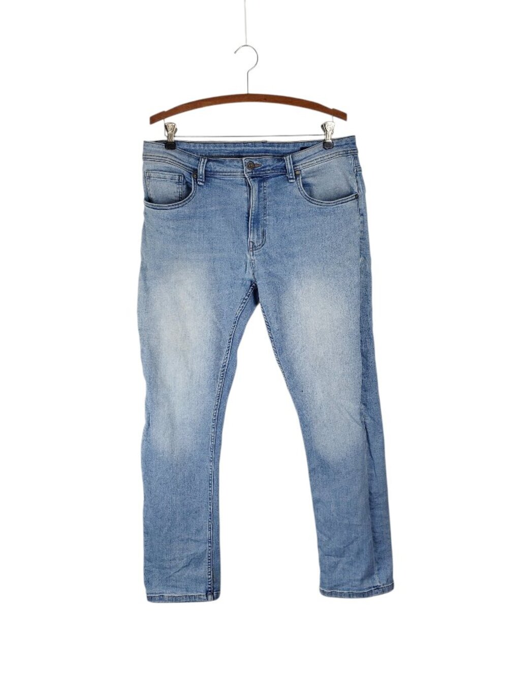 The Perfect Jean NYC Slim Fit Classic Light Wash Stretch Mens 32x30